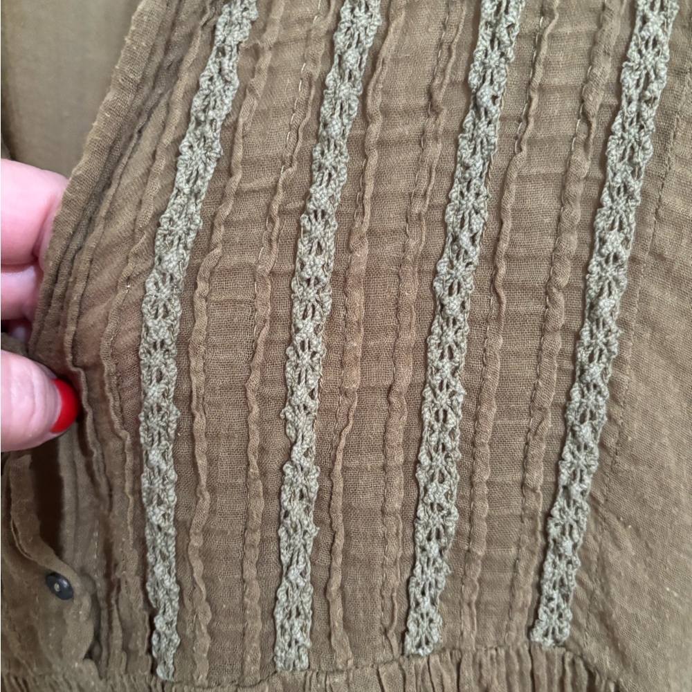 Free People One Aiden Boho top - Picture 4 of 8